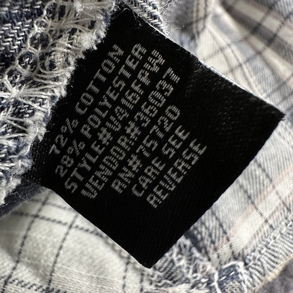 BKE Buckle Vintage 1967 Athletic Fit Pearl Snap Short Sleeve Shirt Plaid Men XXL - Picture 4 of 7